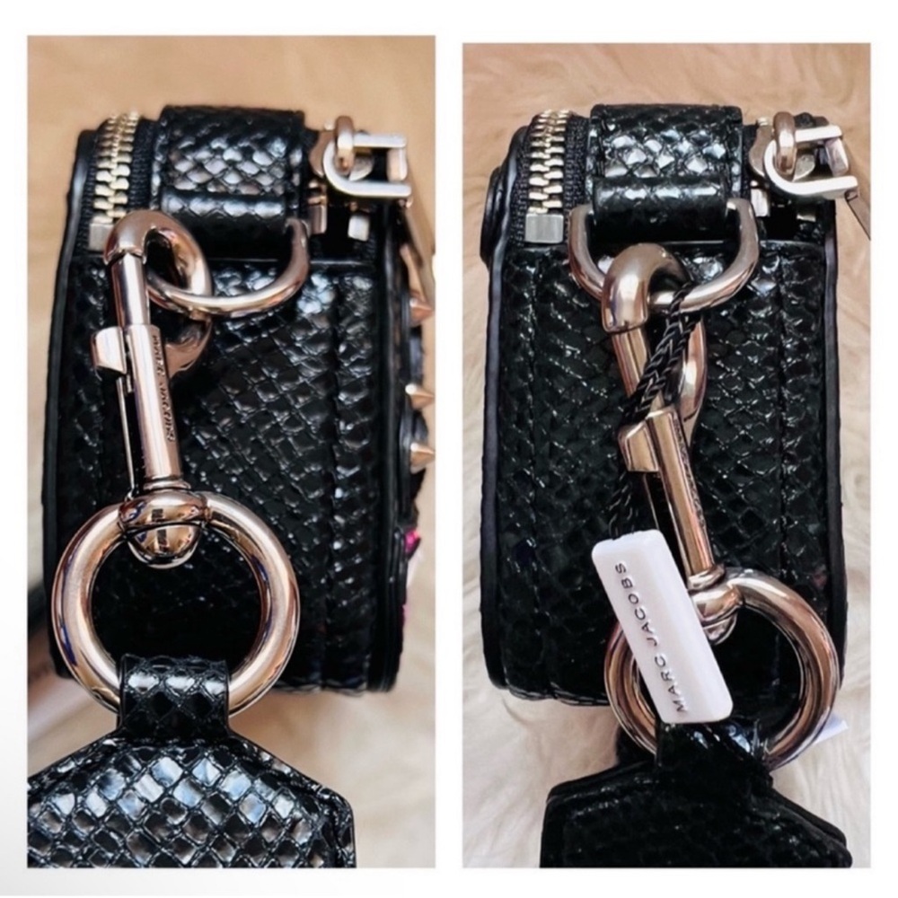 New! MARC JACOBS Snapshot Pill Embellished Crossbody Camera Bag Limited Edition - Picture 11 of 16